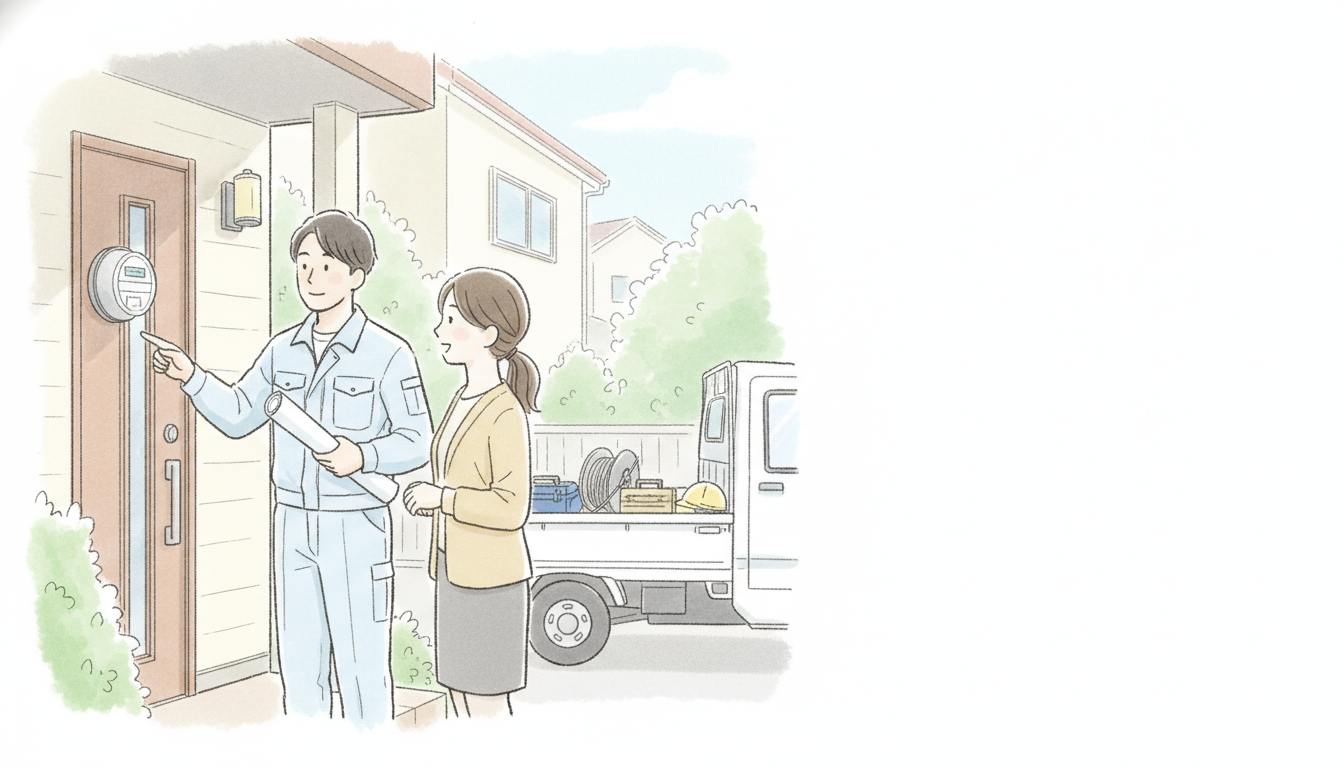 依頼から施工完了までの流れと福岡の対応エリア