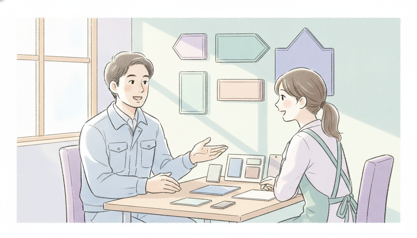 業種・店舗タイプ別の看板提案の考え方